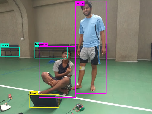Accurate real-time Object Detection from autonomous drone