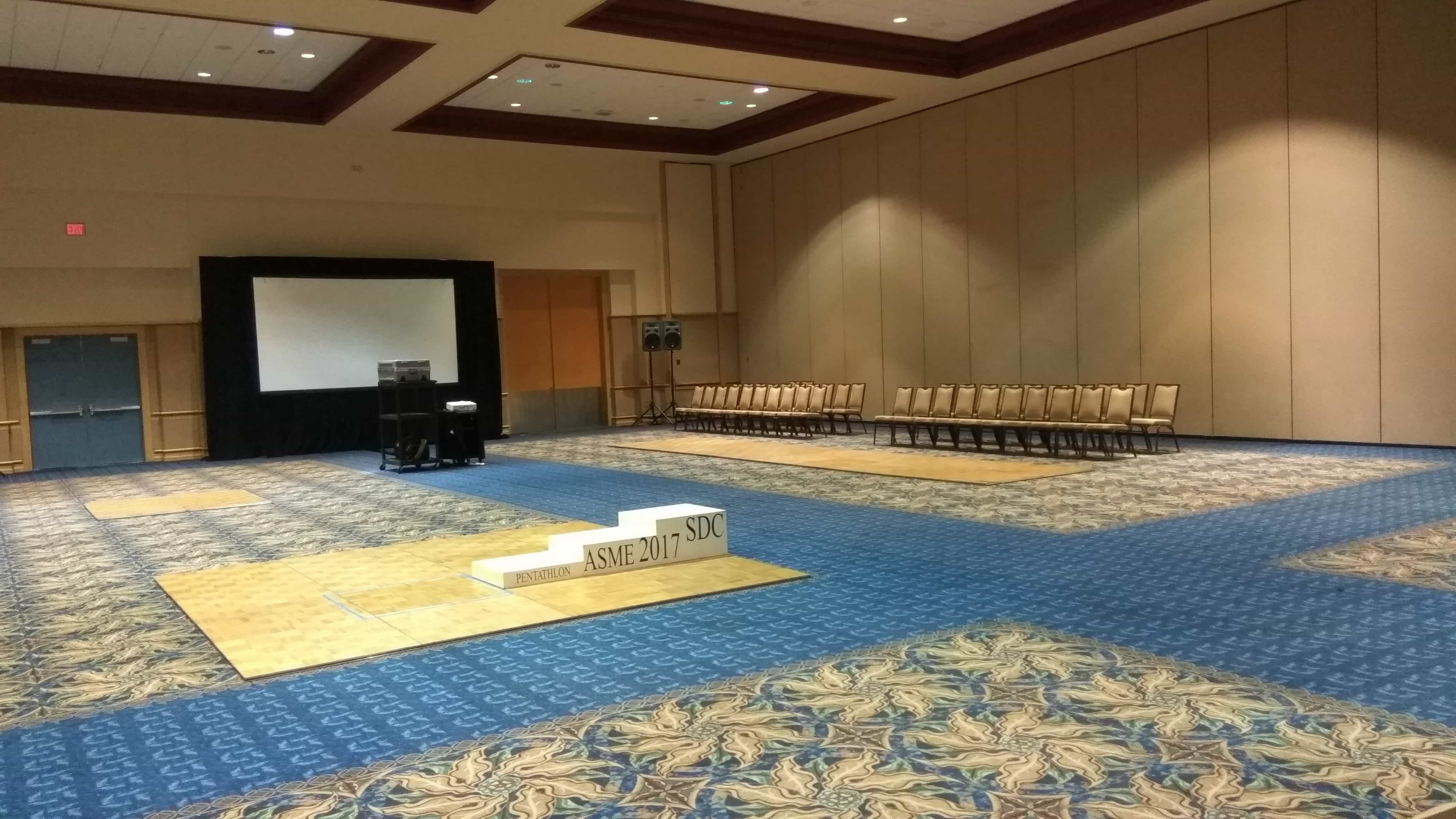 The place where history was created by UMIC in 2017. This is the stage for the ASME-SDC World Finals at Tampa Convention Center Florida.